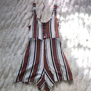 Women’s Striped Romper